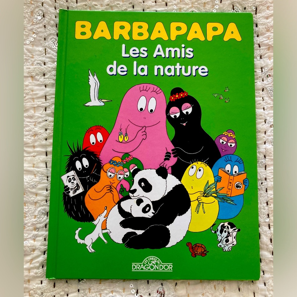 Barbapapa hardcover storybook in French